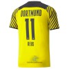 Officiële Voetbalshirt BVB Borussia Dortmund Marco Reus 11 Thuis 2021-22 - Heren